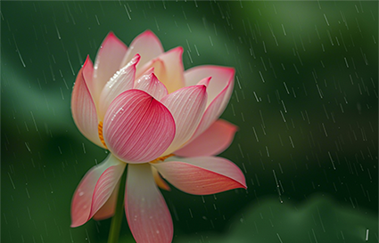 沈阳摄影学校-雨中这样拍荷花更漂亮   