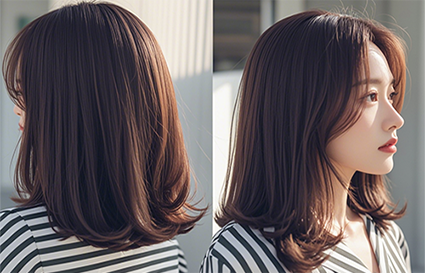 中长发发型 自带美感 超赞！