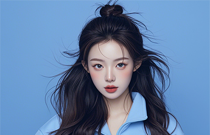 这几款半扎发脸小又有气质