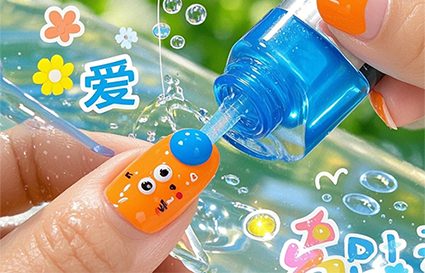 指尖甲油胶容易掉的原因