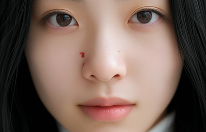 鼻翼起痘怎么护理？沈阳美容学校分享技巧