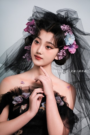 私人订制化妆二班·鲜花妆造