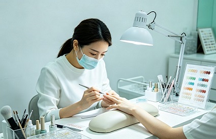 沈阳学美甲去店里还是学校？